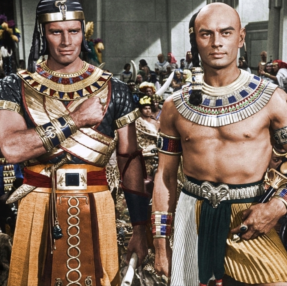 The TEN Commandments DVD Charlton Heston Yul Brynner 1956